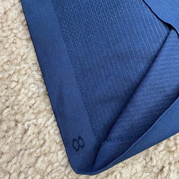 Lululemon Swiftly Tech Long Sleeve Crew True Navy Size 8 - Picture 4 of 5